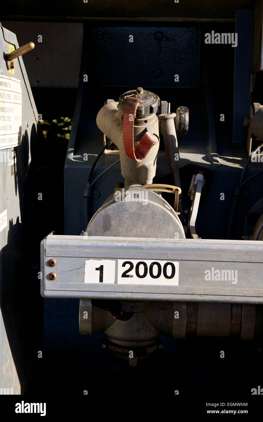 Domestic Heating Oil Delivery England UK Stock Photo Alamy