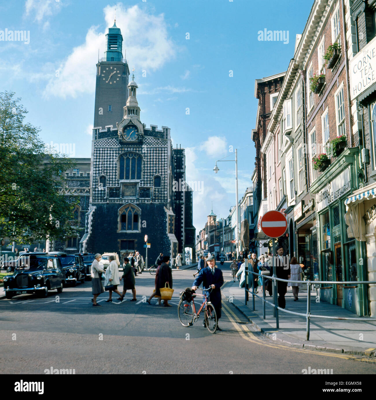 norwich guildhall circa 1965 Stock Photo