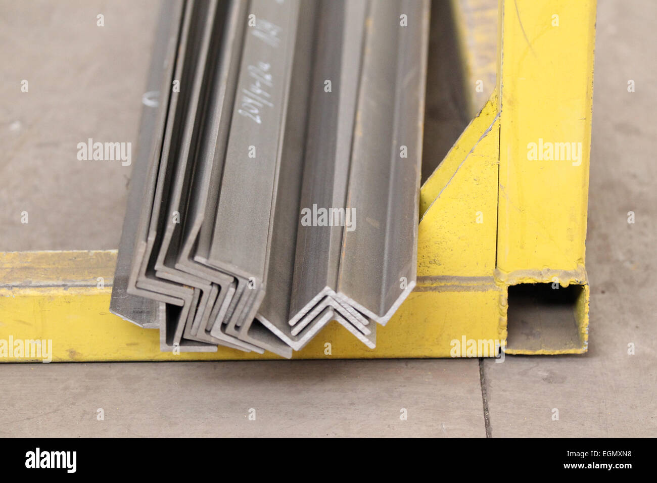 Metal profiles angle foundation for building structures, steel Stock ...