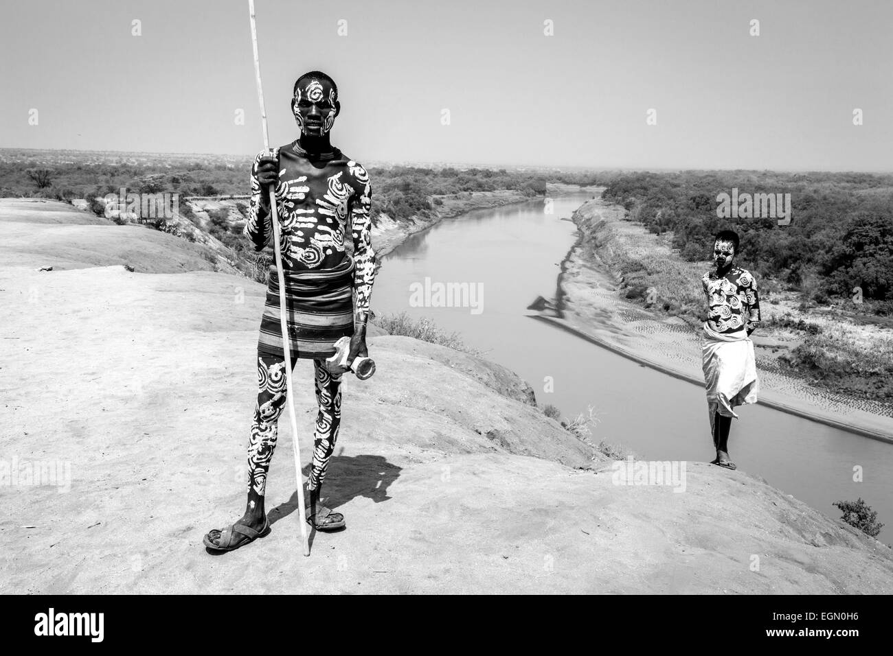 Body paint bodypaint Black and White Stock Photos & Images - Alamy