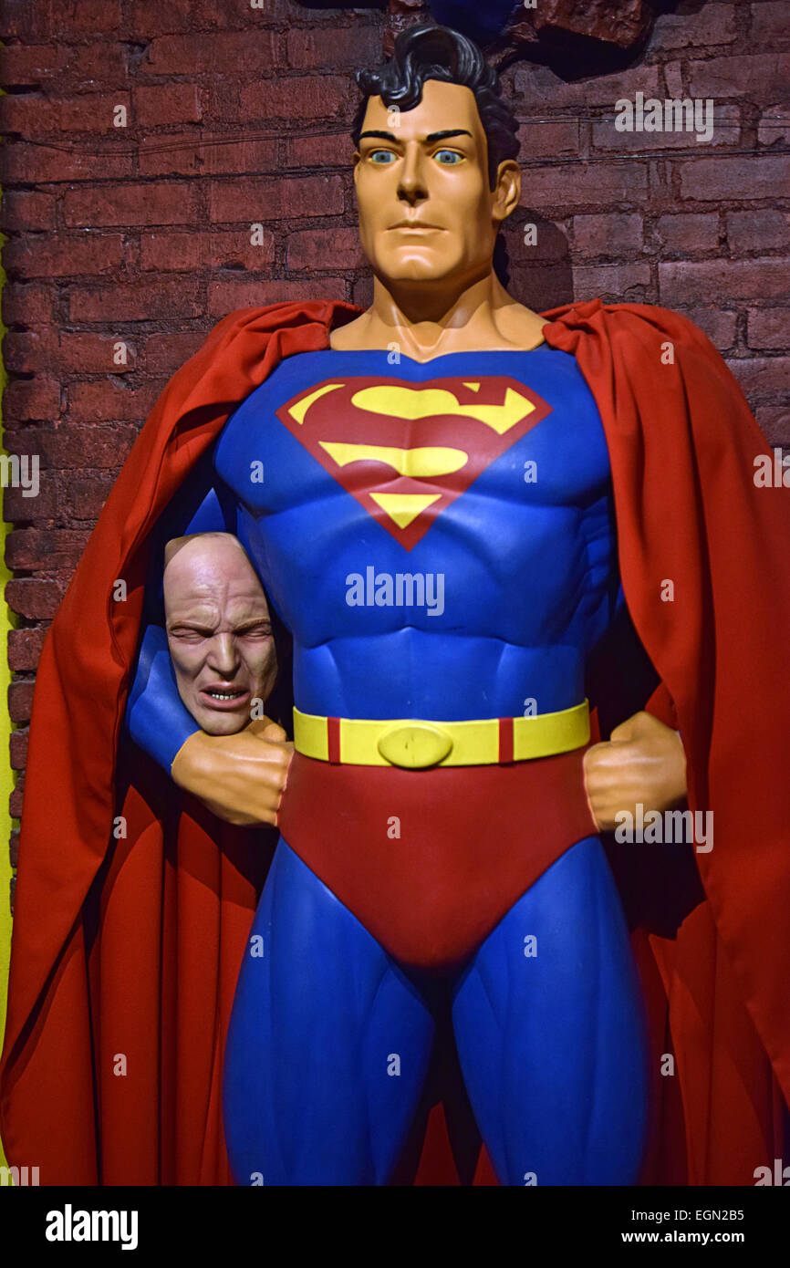 Superman statue hires stock photography and images Alamy