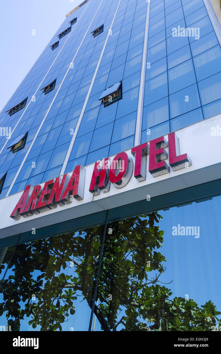 Rio De Janeiro Copacabana Arena Hotel Brazil Stock Photo - 