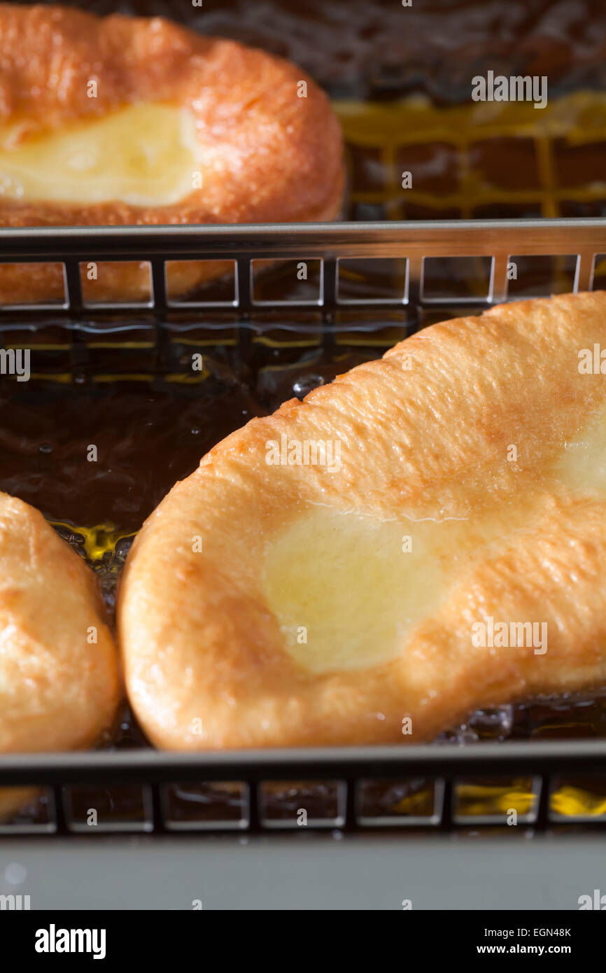 pastry fried in oil close up Stock Photo Alamy