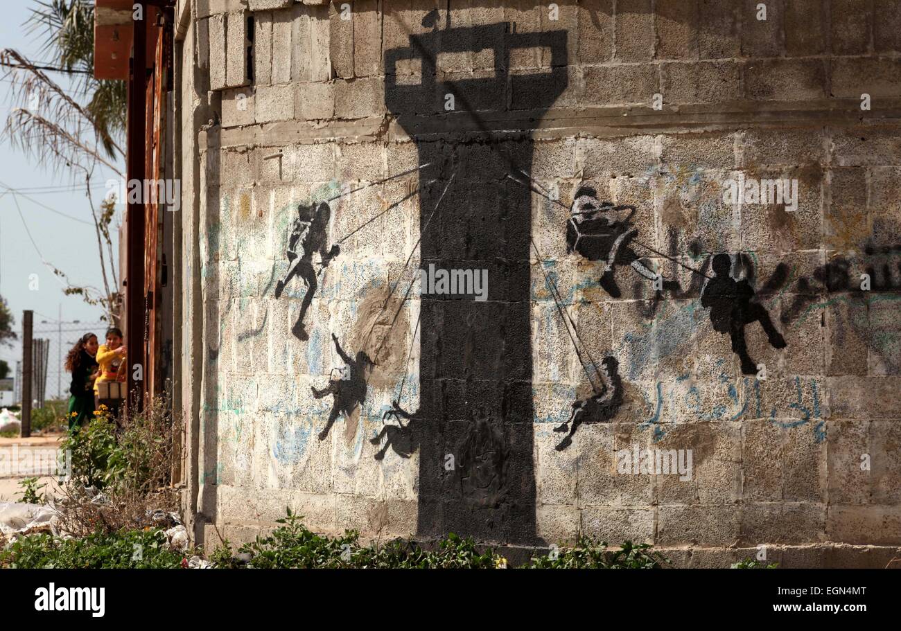 Hanoun Beit Hanoun, Gaza Strip, Palestinian Territory. 28th Feb, 2015 ...