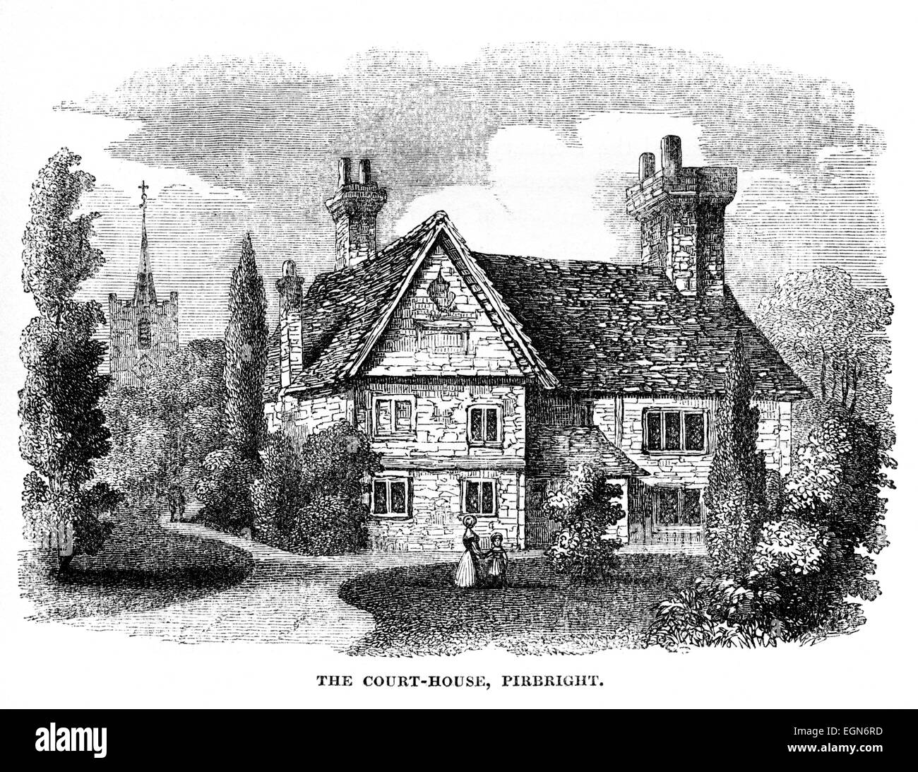 A Drawing Of The Court House Manor House Pirbright Surrey Scanned Stock Photo Alamy A Drawing Of The Court House Manor House Pirbright Surrey Scanned Stock Photo Alamy