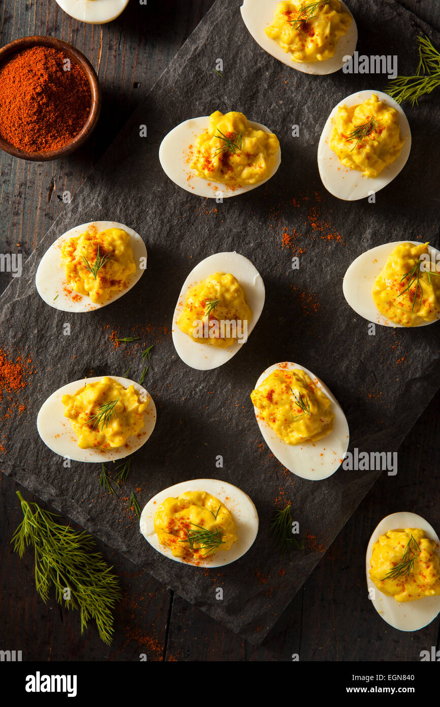 Homemade devilled eggs hires stock photography and images Alamy