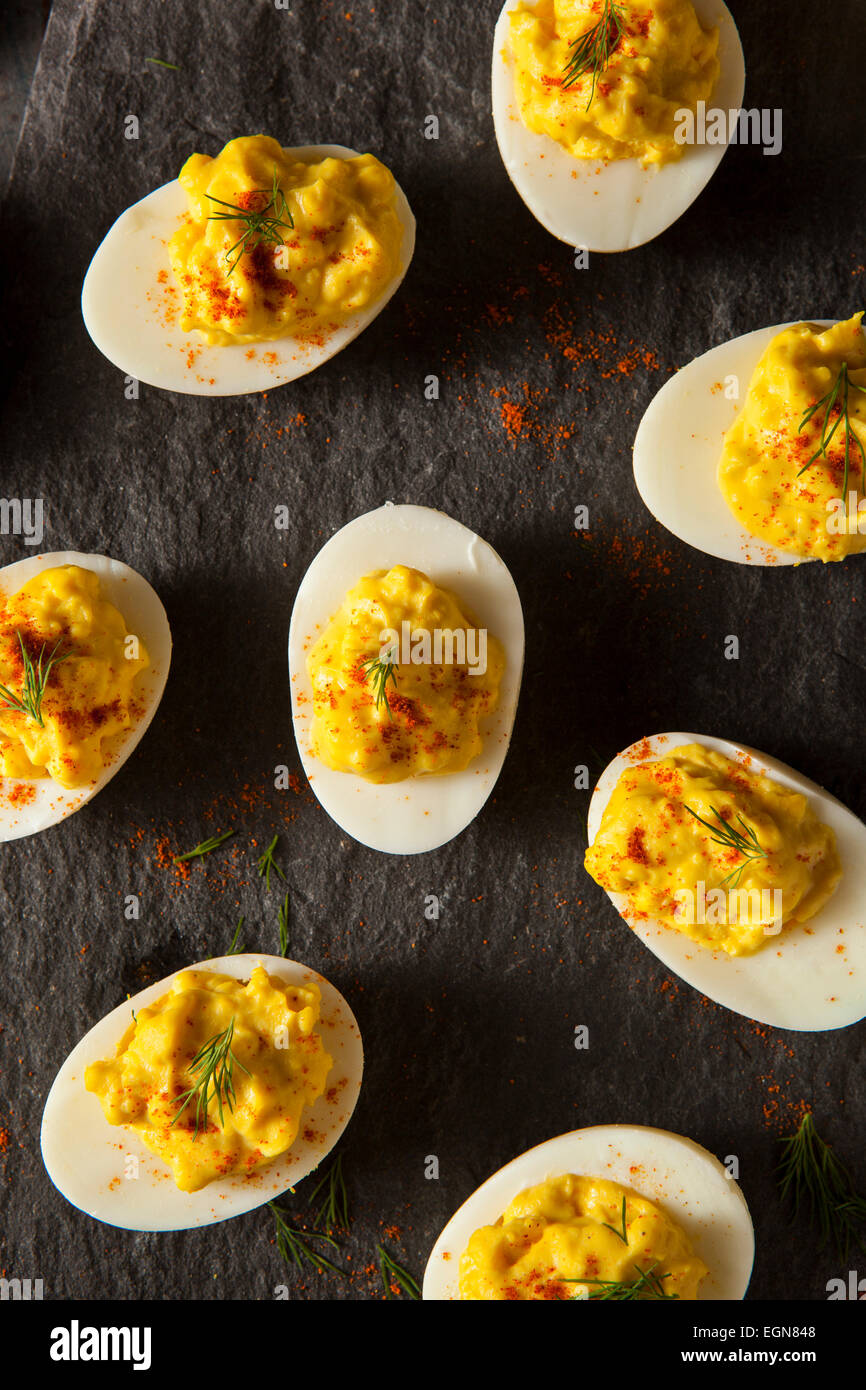 Homemade devilled eggs hires stock photography and images Alamy