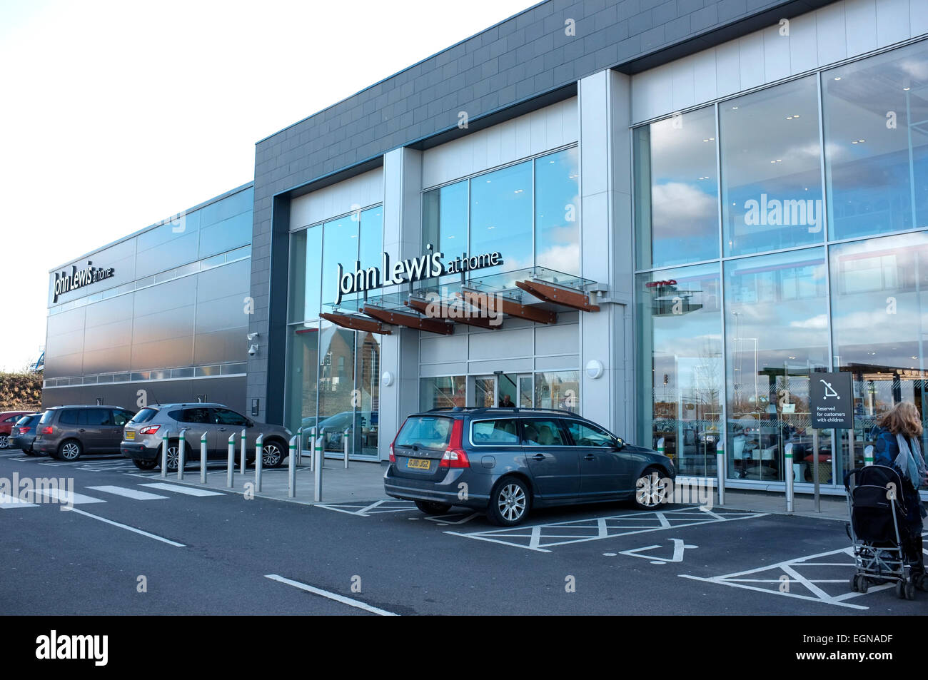 john lewis at home departmental store in ashford town in county of kent