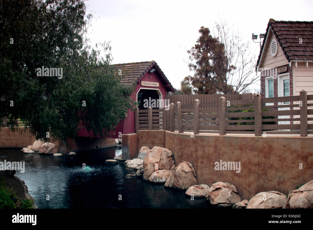 Heritage Park Cerritos Stock Photo Alamy