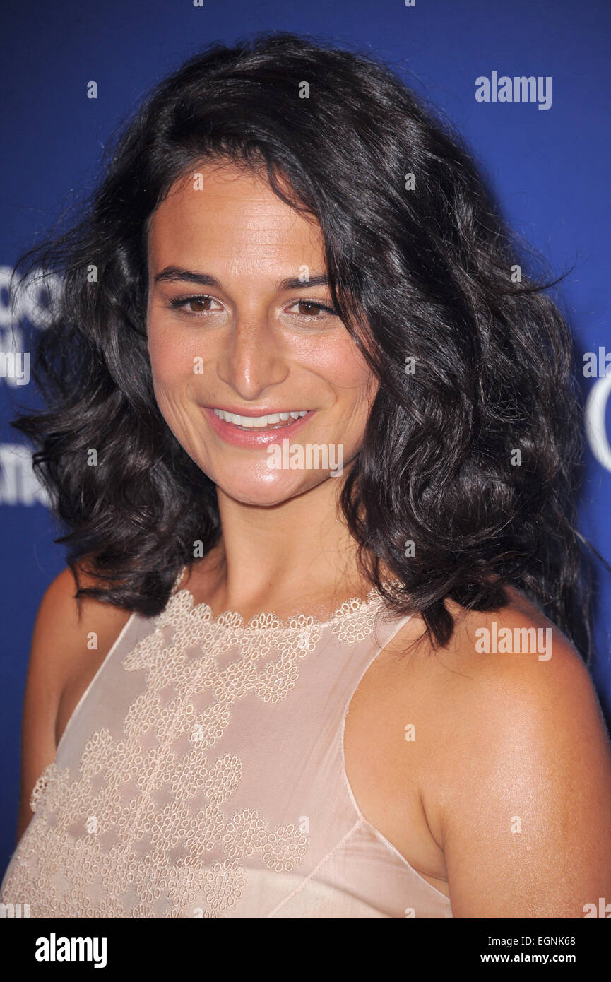 BEVERLY HILLS, CA - AUGUST 14, 2014: Actress Jenny Slate at the