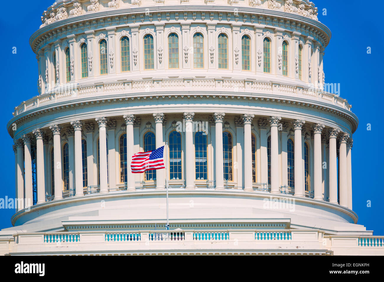 Capitol building Washington DC american flag USA congress US Stock ...