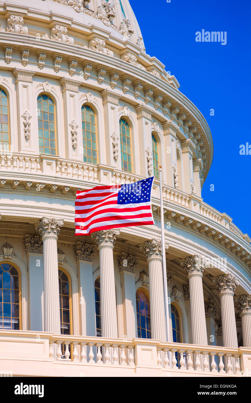 Capitol building Washington DC american flag USA congress US Stock ...