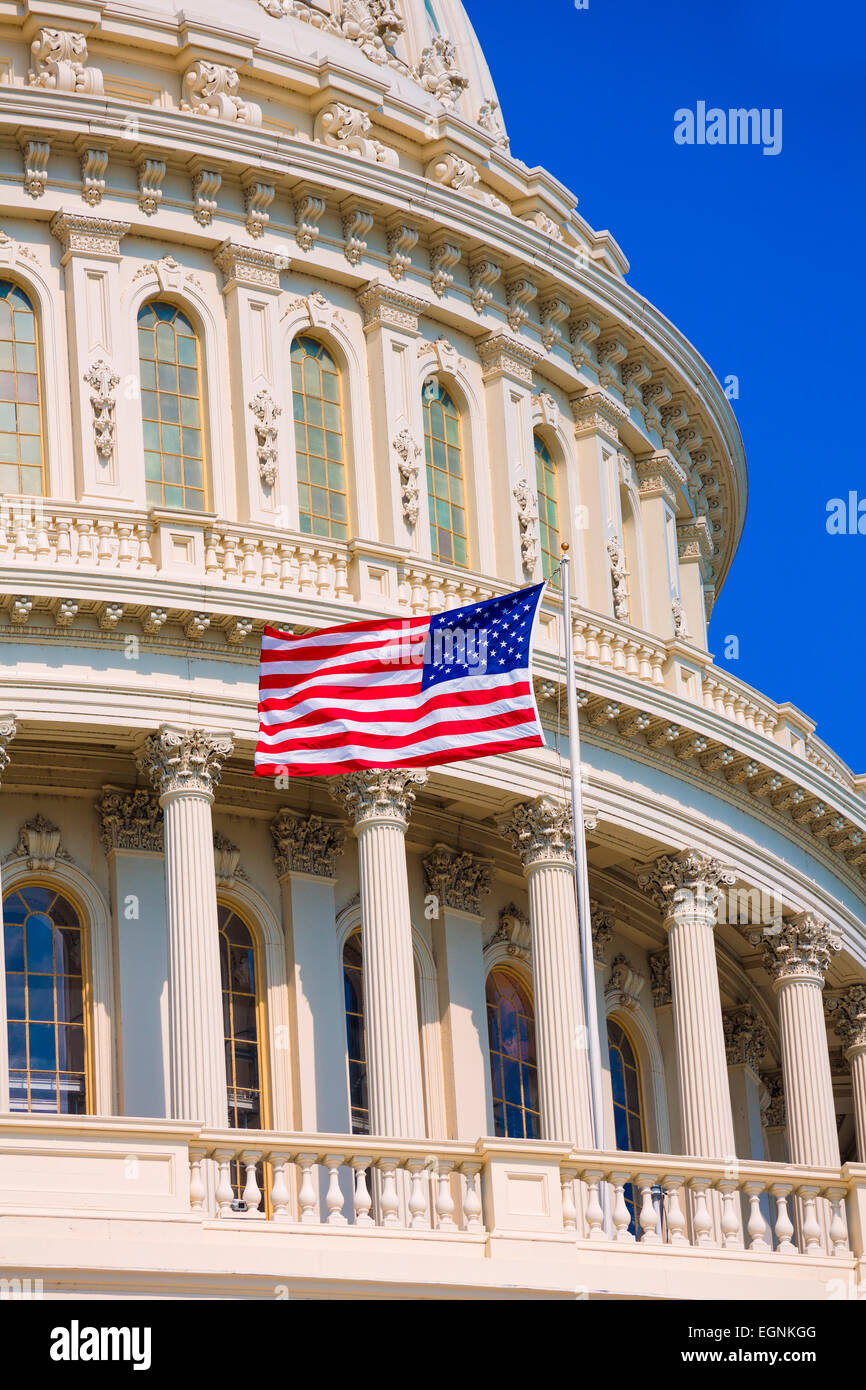 Capitol building Washington DC american flag USA congress US Stock ...