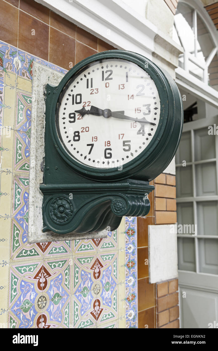 Number 5 Railway Wall Clock