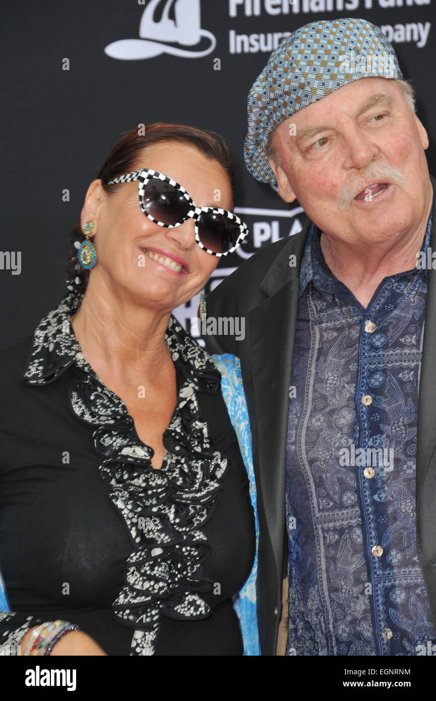 LOS ANGELES, CA - JULY 15, 2014: Stacy Keach at the world premiere of
