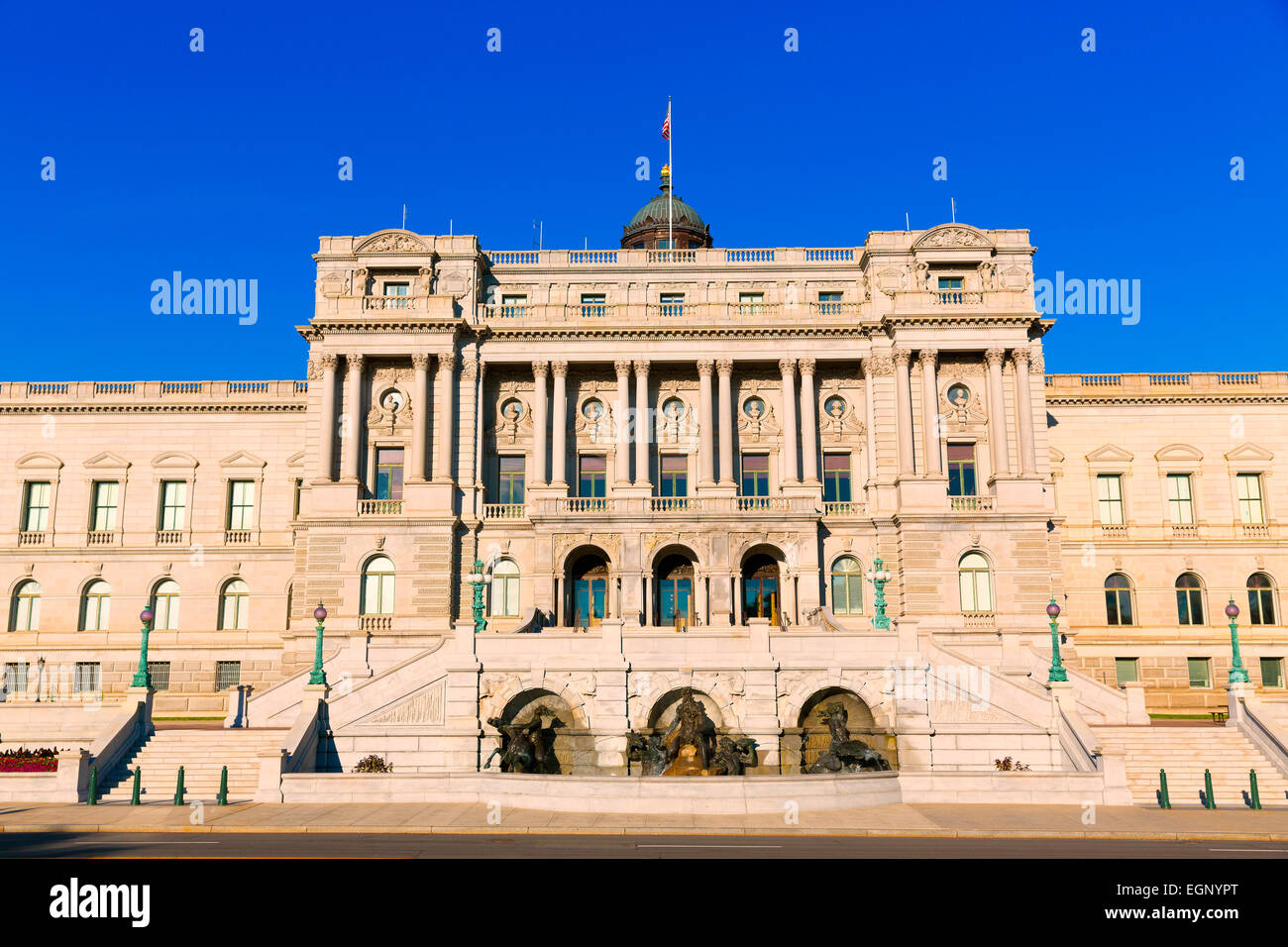 Library of congress thomas jefferson building hi-res stock photography ...