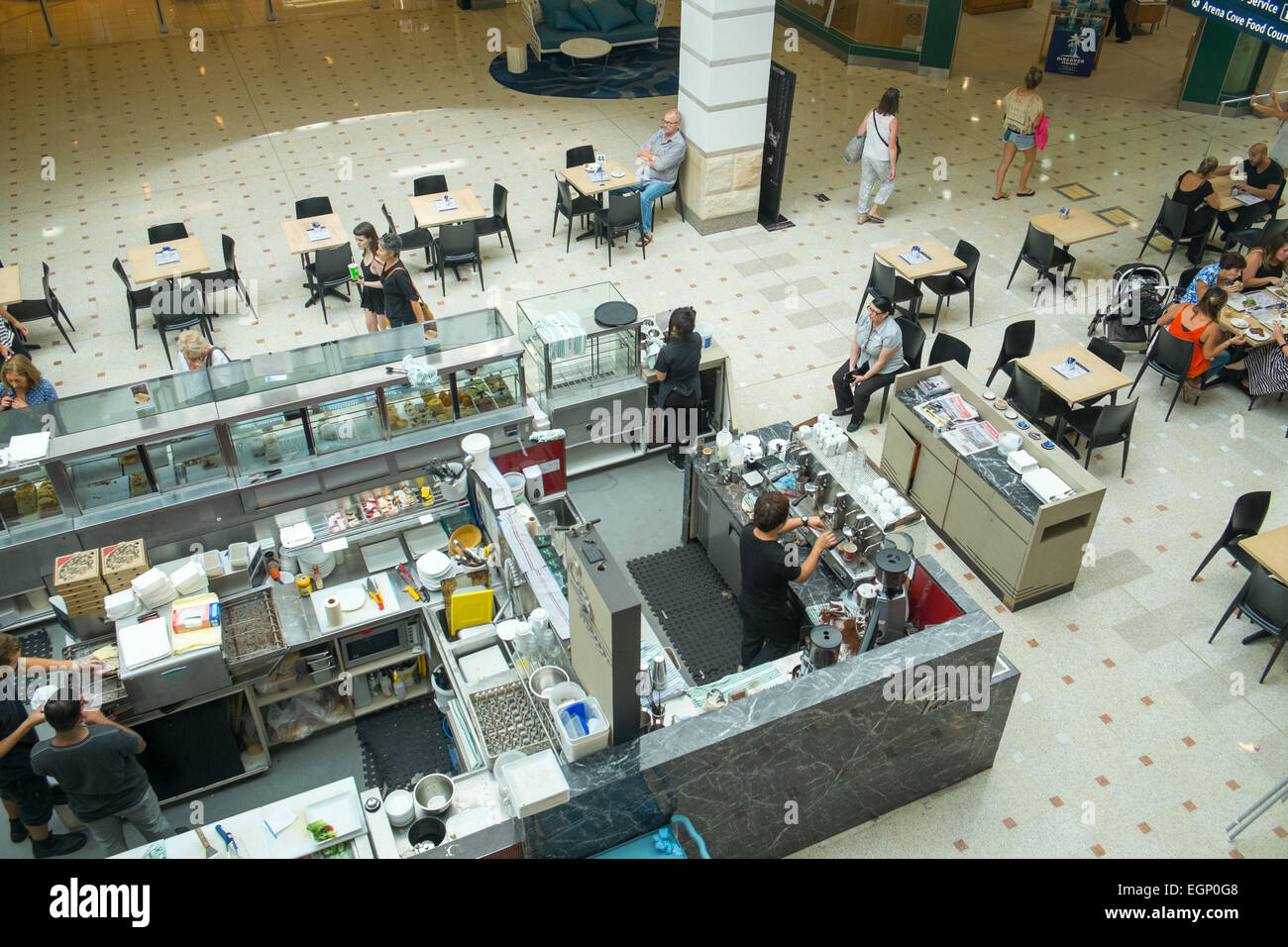 coffee cafe shop in sydneys warringah mall shopping centre,brookvale