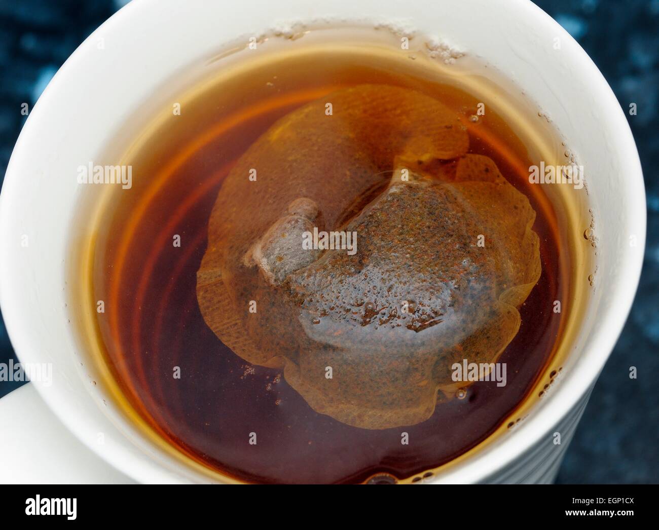 Tea bag floating hires stock photography and images Alamy