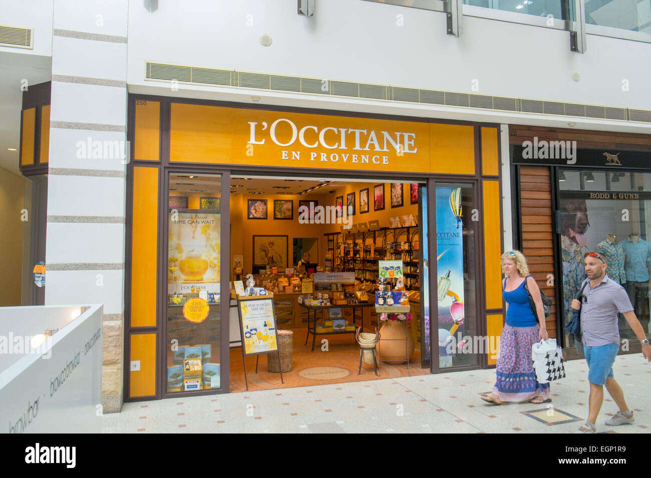 L'Occitane en provence beauty store in wstfield warringah mall shopping
