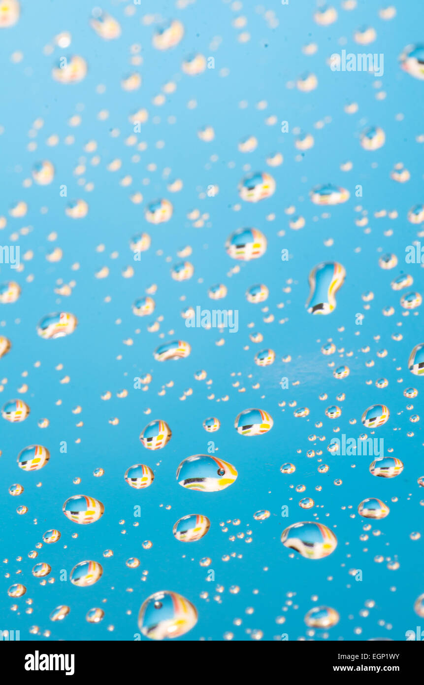 macro of water drops background Stock Photo - Alamy