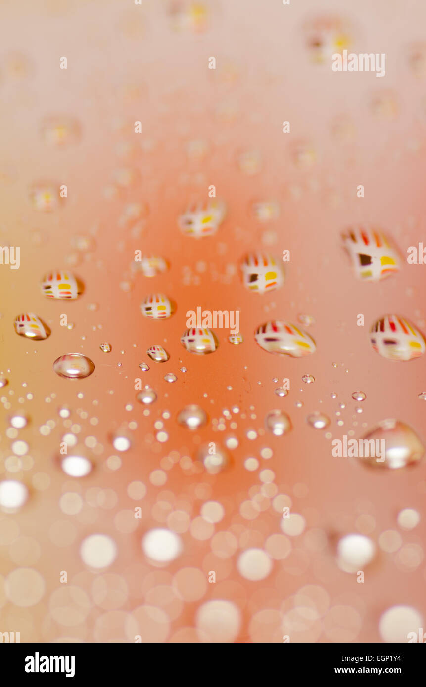 macro of water drops background Stock Photo - Alamy