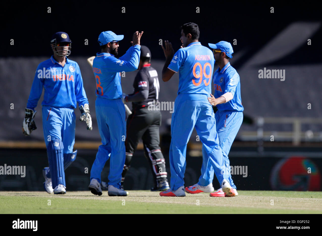 Perth, Australia. 07th Feb, 2015. ICC Cricket World Cup. India versus United Arab Emirates. R