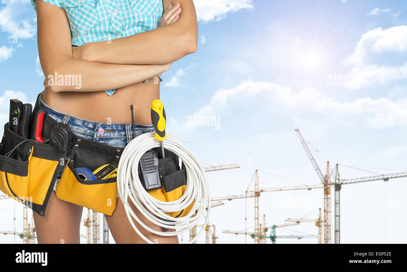 Girl power tools High Resolution Stock Photography and Images Alamy