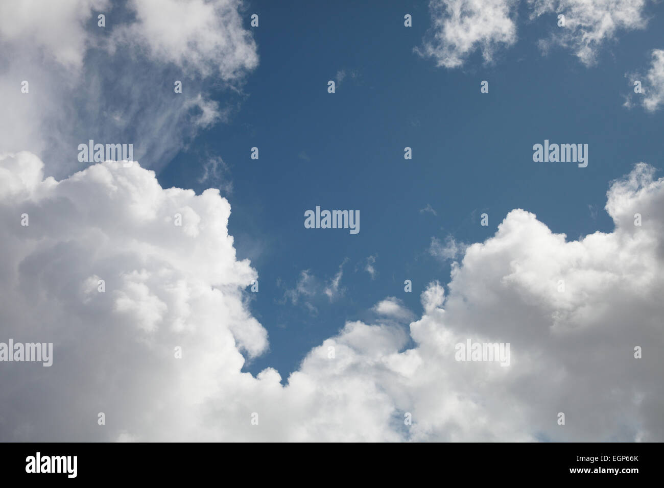 beautiful sky with a lot of clouds Stock Photo - Alamy