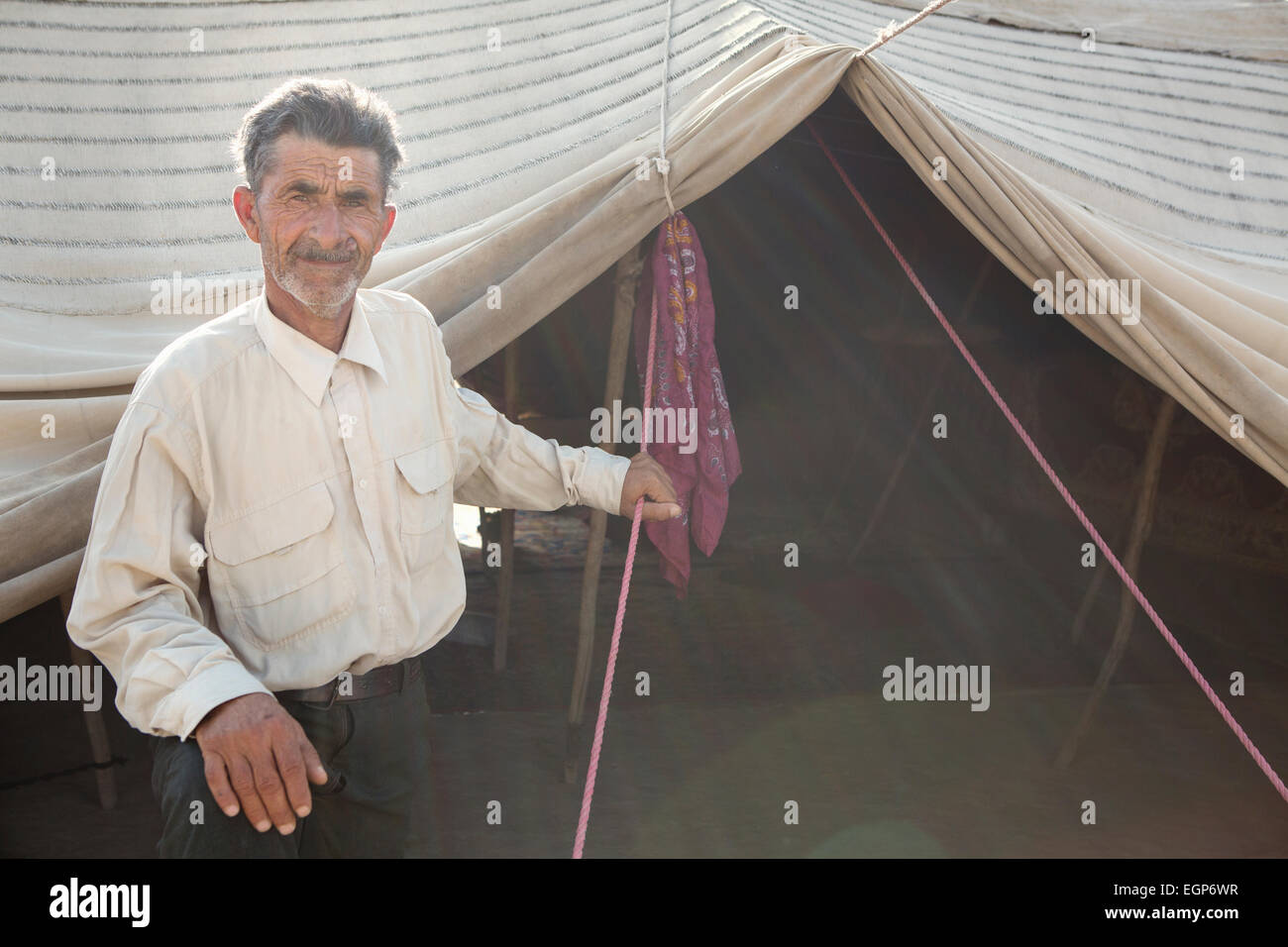 Indigenous nomadic people in Golestan Park, Iran Stock Photo - Alamy