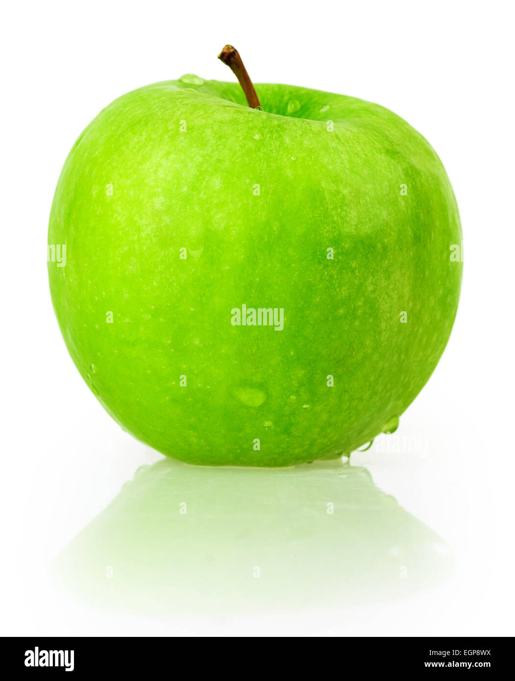 apple, green, drop water background Stock Photo - Alamy