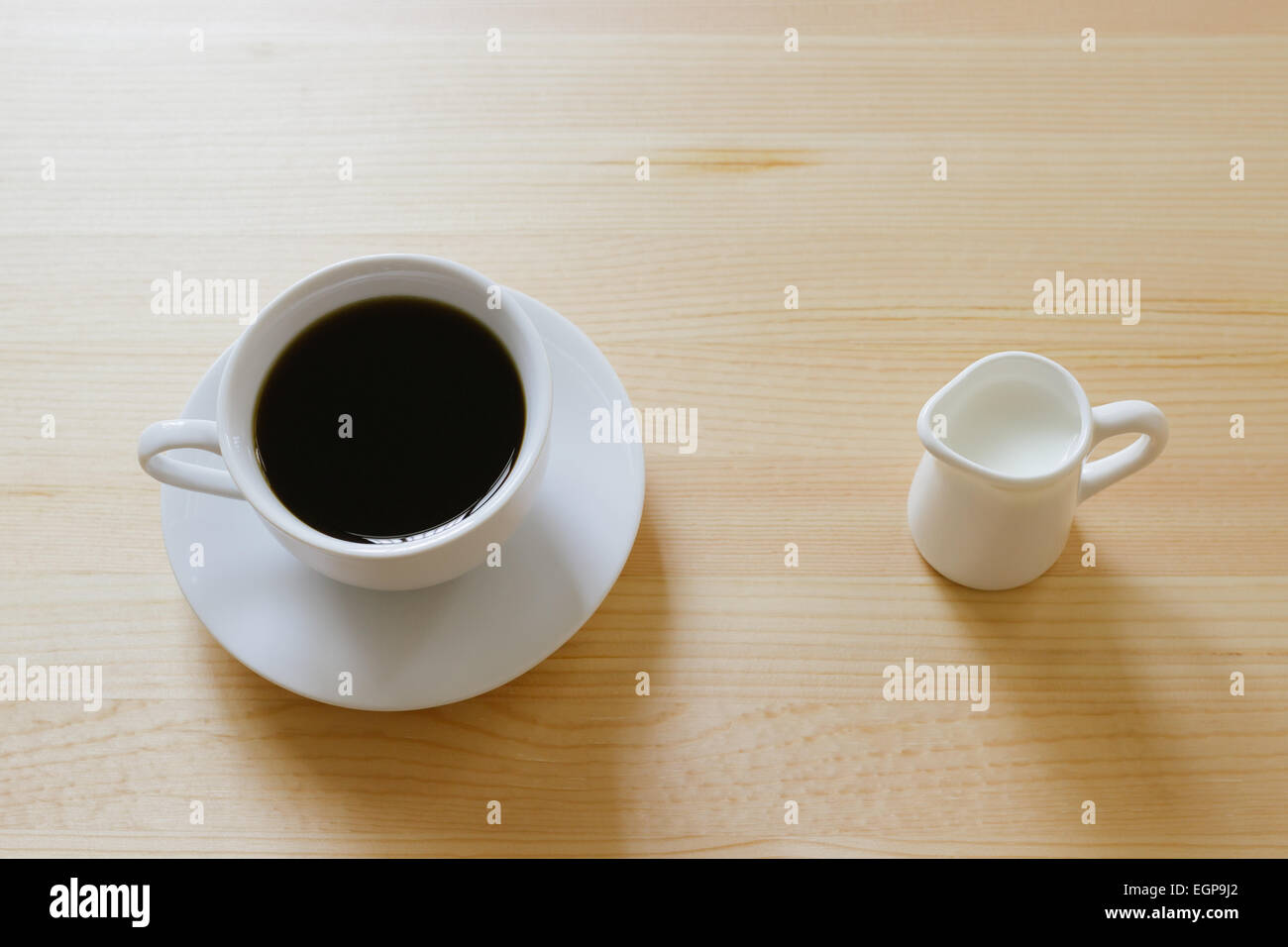 coffee and milk Stock Photo Alamy