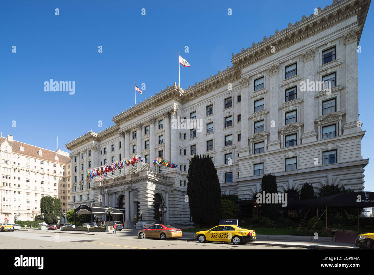 Historic Fairmont Hotel, Nob Hill, San Francisco Stock Photo Alamy Historic Fairmont Hotel, Nob Hill, San Francisco Stock Photo Alamy
