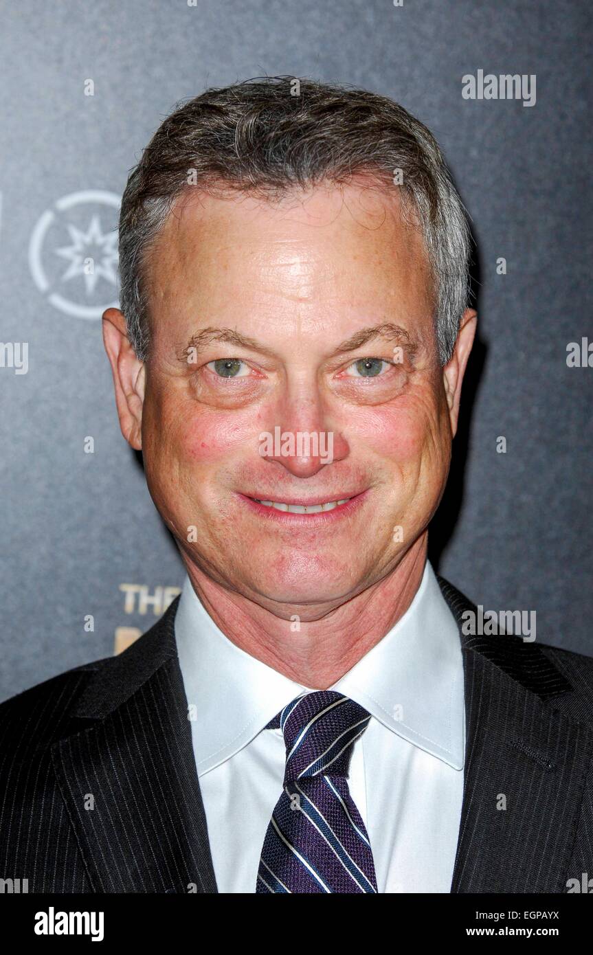 Los Angeles, California, USA. 27th February, 2015. Gary Sinise 3RD Annual The Noble Award 2015 27/02/2015 Beverly Hills Credit:  dpa picture alliance/Alamy Live News Stock Photo