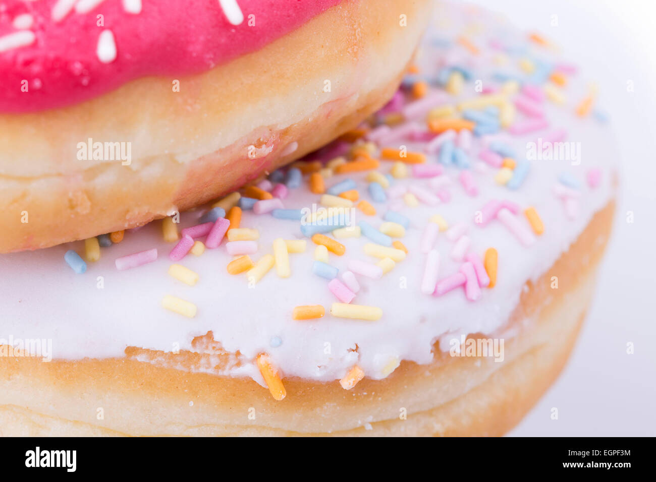 donut isolated on white background Stock Photo - Alamy