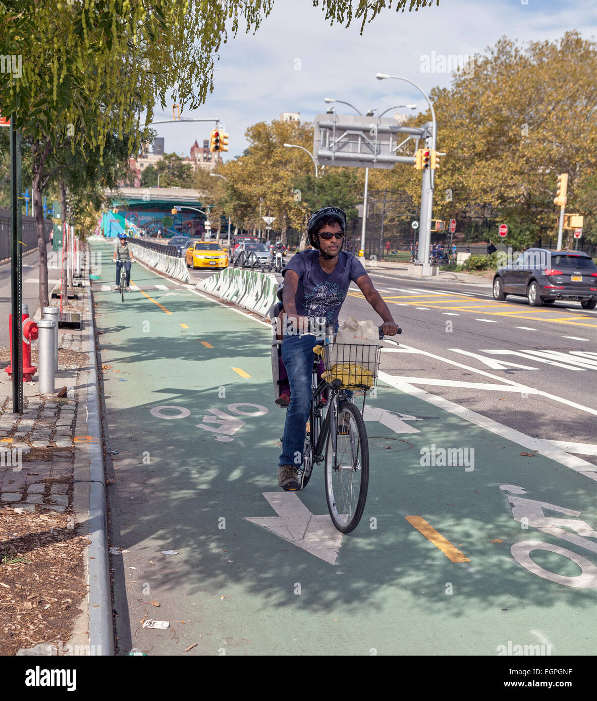 designated bike lanes