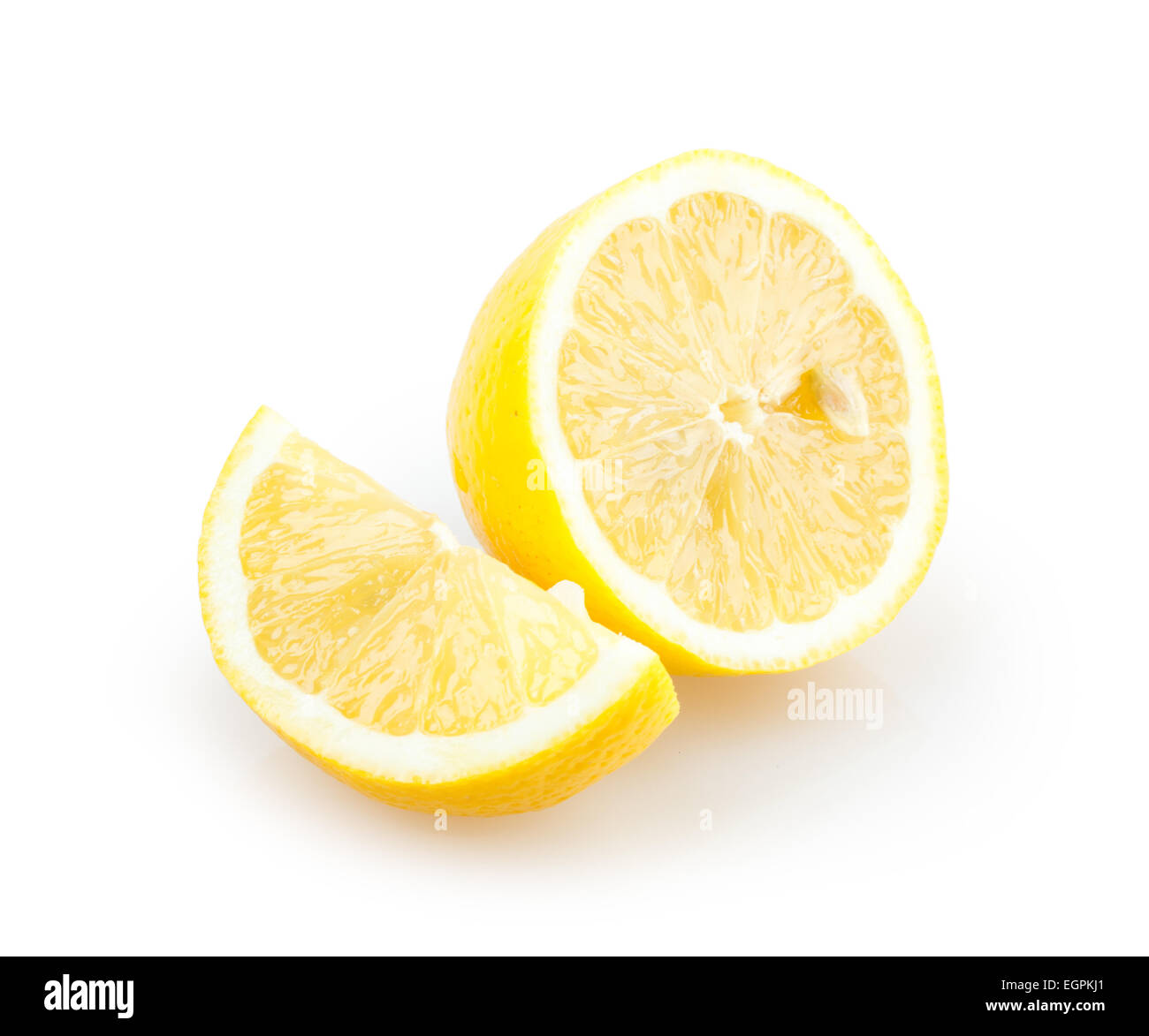 lemon, lime, isolated, cross, ripe, green, white, sweet, peel, organic