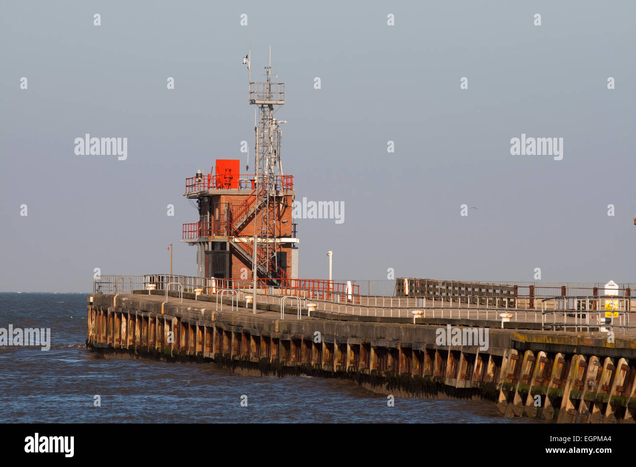 Jetty at Great Yarmouth Norfolk UK Stock Photo