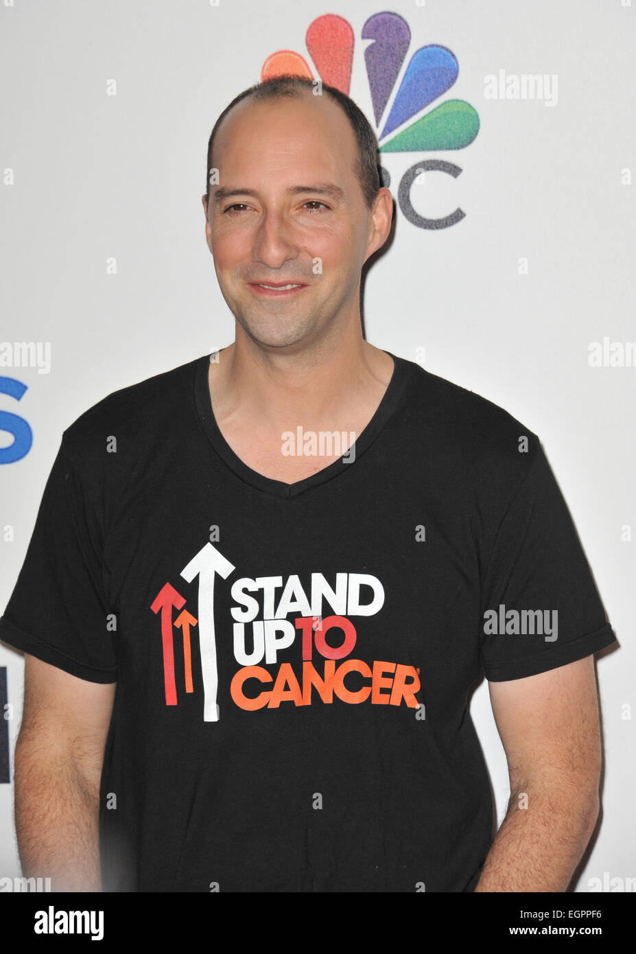 LOS ANGELES, CA - SEPTEMBER 5, 2014: Tony Hale at the 2014 Stand Up To Cancer Gala at the Dolby Theatre, Hollywood. Stock Photo