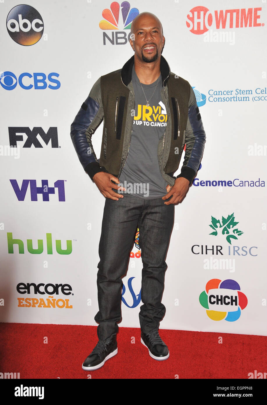 LOS ANGELES, CA - SEPTEMBER 5, 2014: Common at the 2014 Stand Up To ...