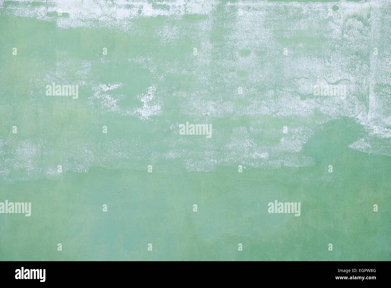 painted green wall background Stock Photo