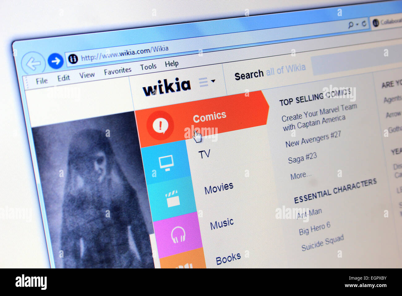 Wikia hi-res stock photography and images - Alamy