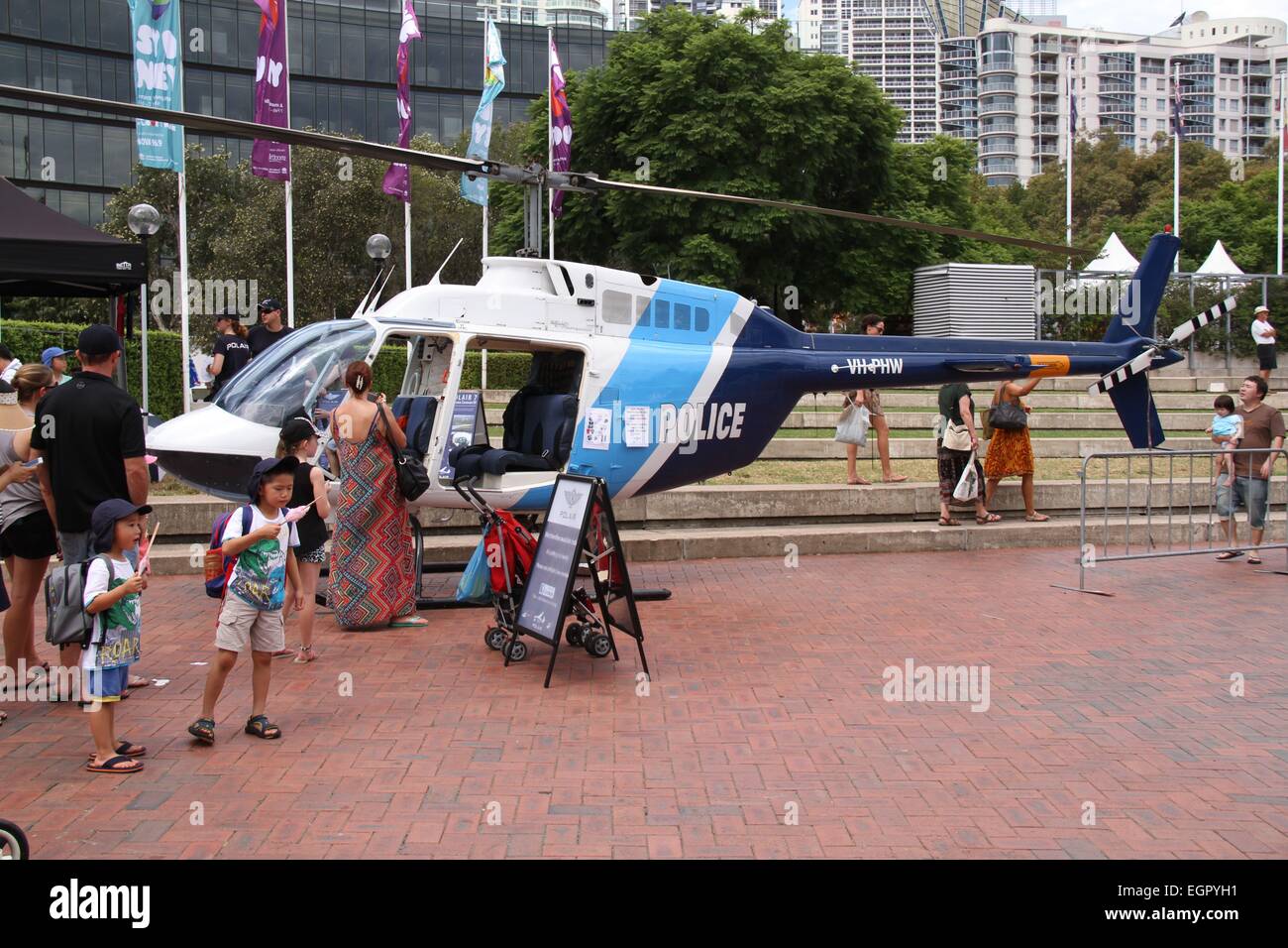 Australia police helicopter hi-res stock photography and images - Alamy