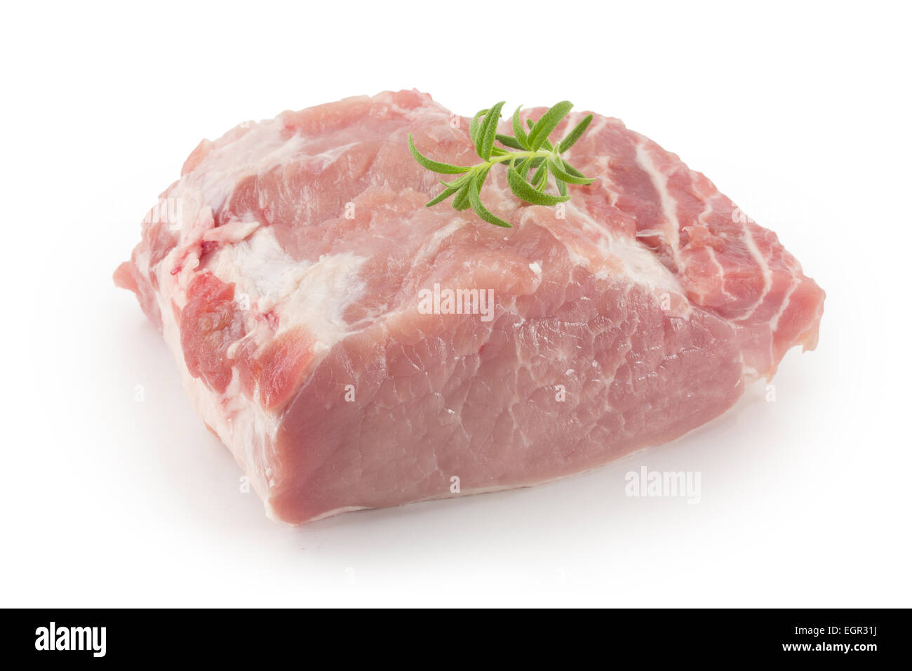 meat Isolated on white background Stock Photo - Alamy