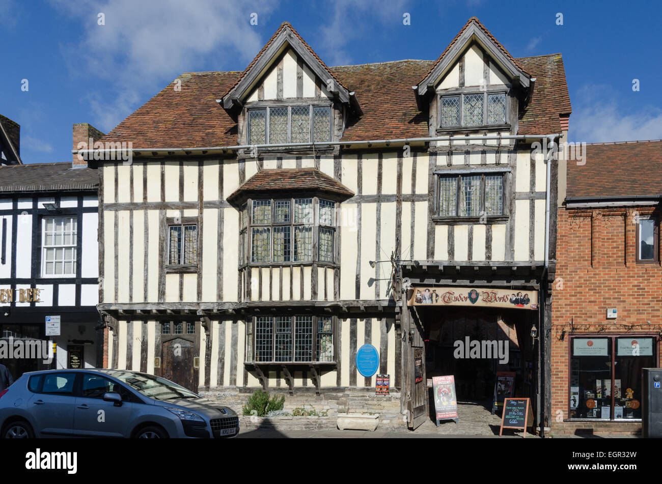 Tudor World Museum in Stratford-upon-Avon Stock Photo