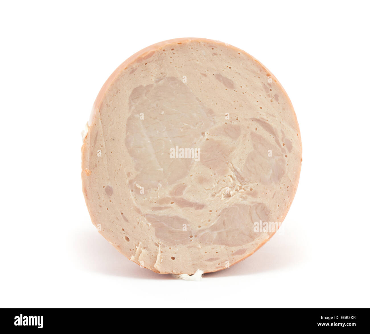 sausage isolated on white background Stock Photo