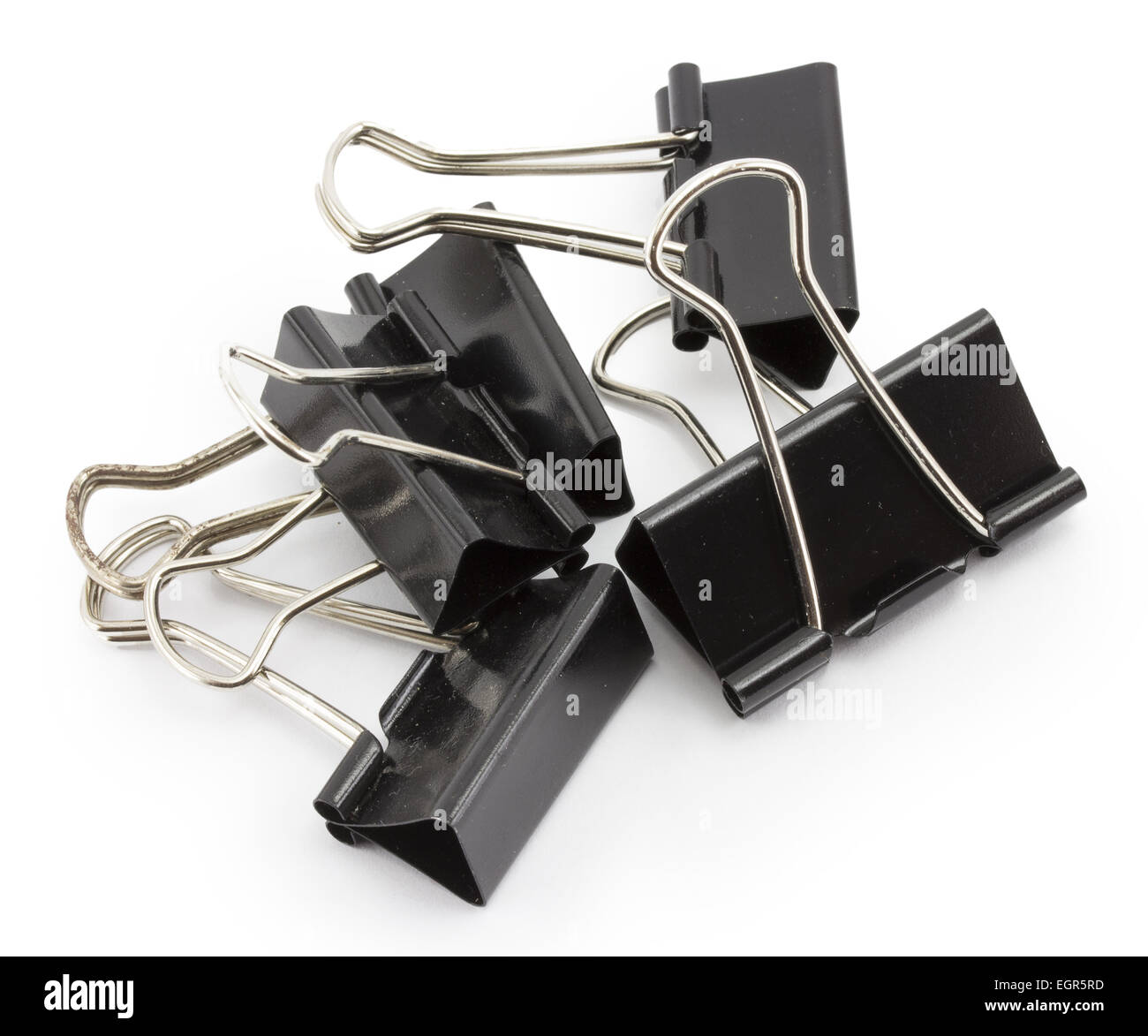 paper clip isolated on white background Stock Photo
