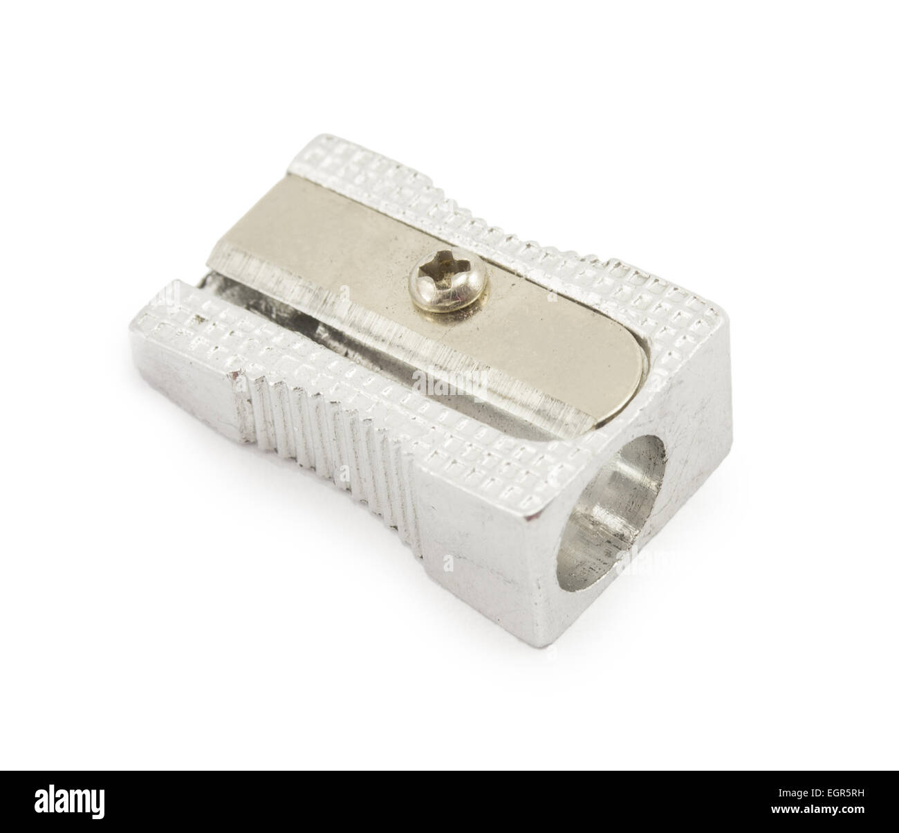 pencil sharpener isolated on white background Stock Photo - Alamy