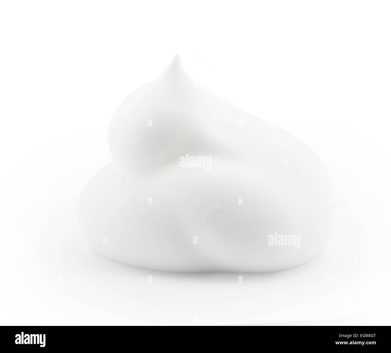 shaving foam isolated on white background Stock Photo Alamy
