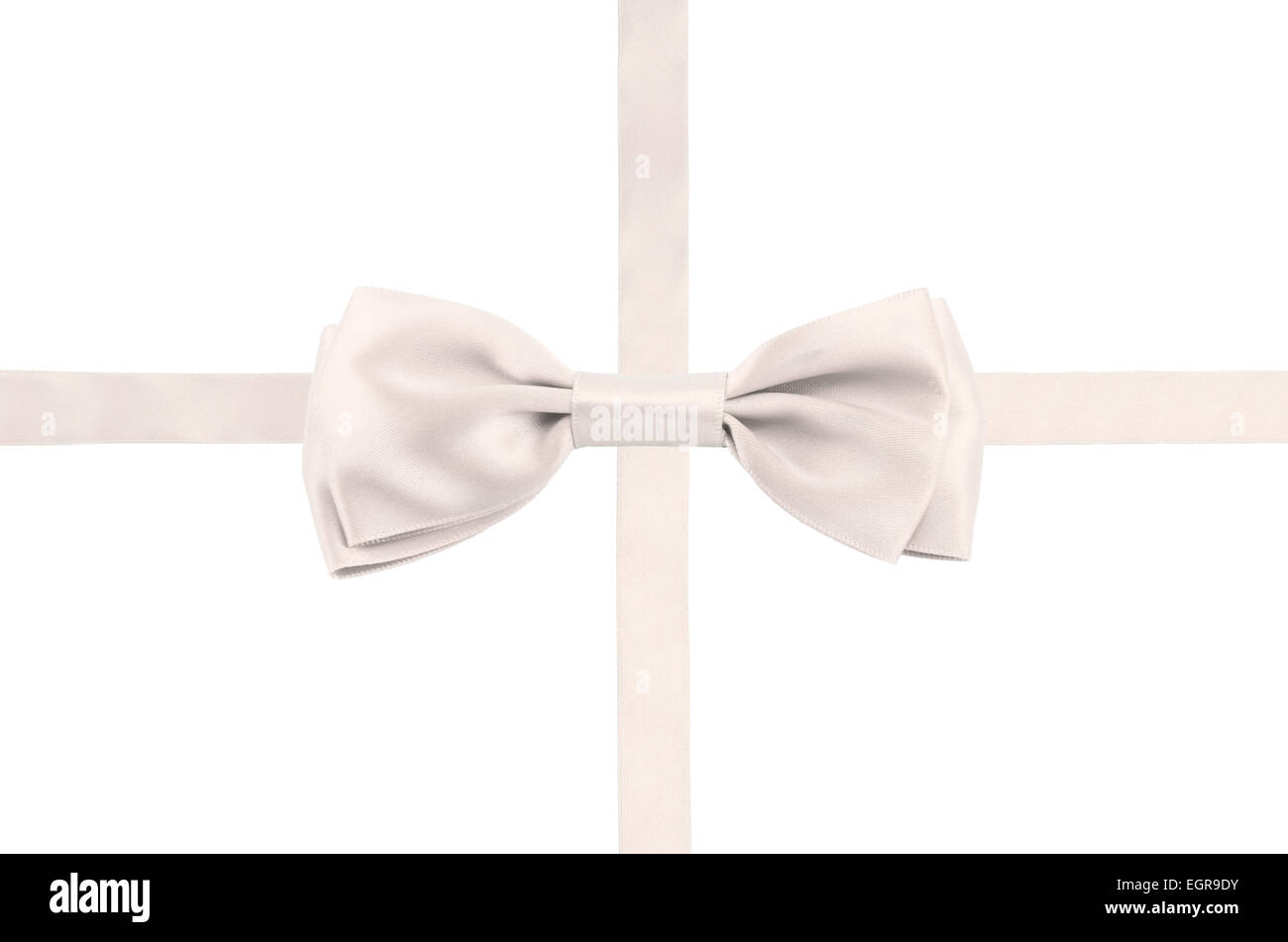 bow ribbon isolated on white background Stock Photo - Alamy