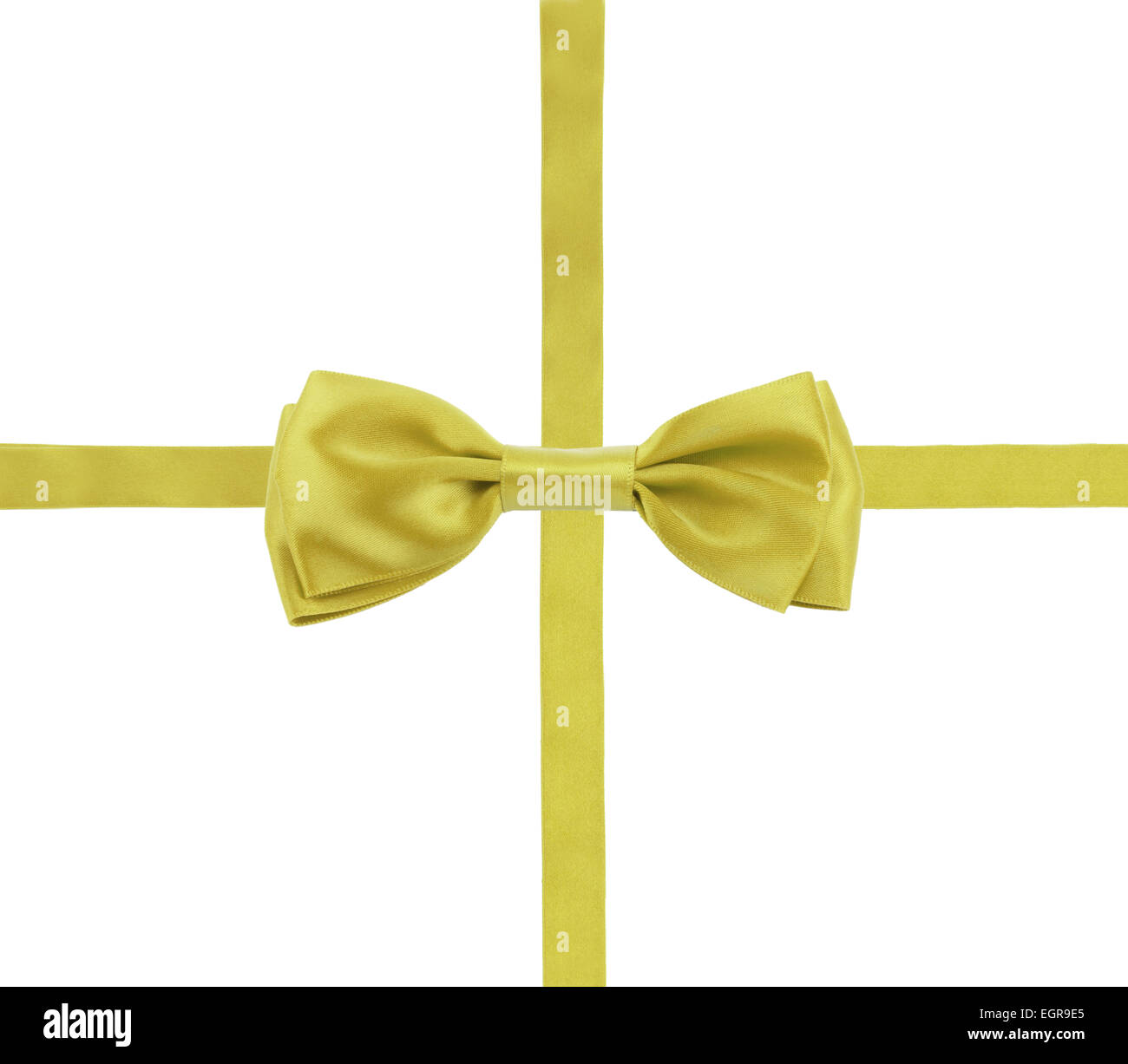 bow ribbon isolated on white background Stock Photo - Alamy